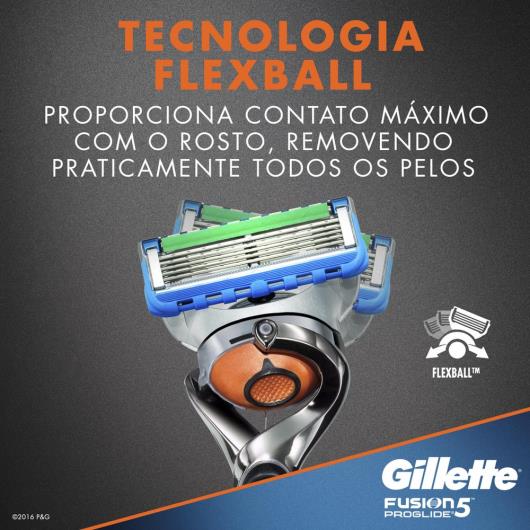 Carga Gillette Fusion Proglide com 2 unidades - Imagem em destaque