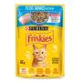 Ração Úmida FRISKIES Gatos Adultos Peixe Branco ao molho 85g