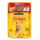 Ração Úmida FRISKIES Gatos Adultos Frango ao molho 85g - Imagem 7891000118054-1-.jpg em miniatúra