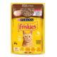 Ração Úmida FRISKIES Gatos Adultos Peru ao molho 85g - Imagem 7891000118061-1-.jpg em miniatúra