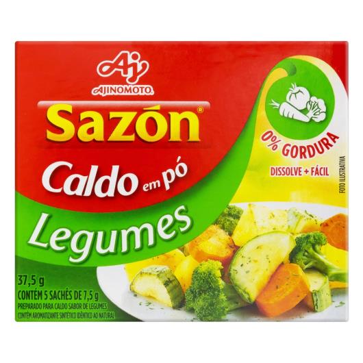 Caldo em pó Sazón Legumes 37,5g - Imagem em destaque