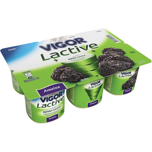 Iogurte Vigor lactive ameixa 540g - Imagem em destaque