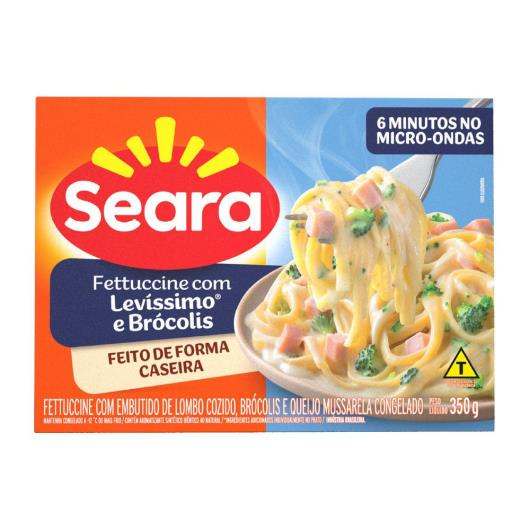 Fettuccine com Peru Levíssimo e Brócolis Seara 350g - Imagem em destaque