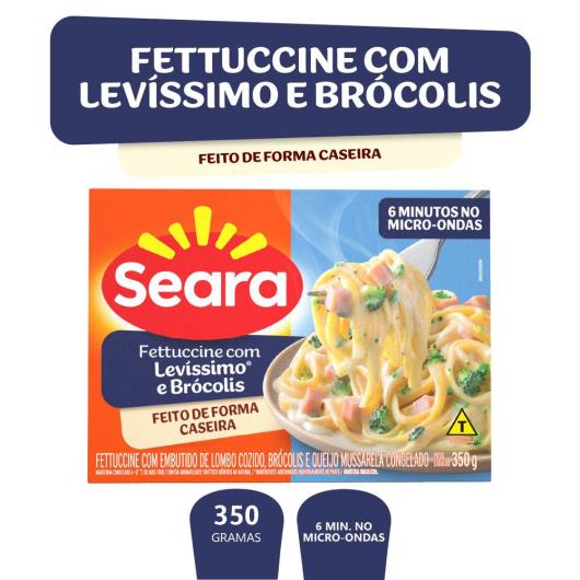 Fettuccine com Peru Levíssimo e Brócolis Seara 350g - Imagem em destaque