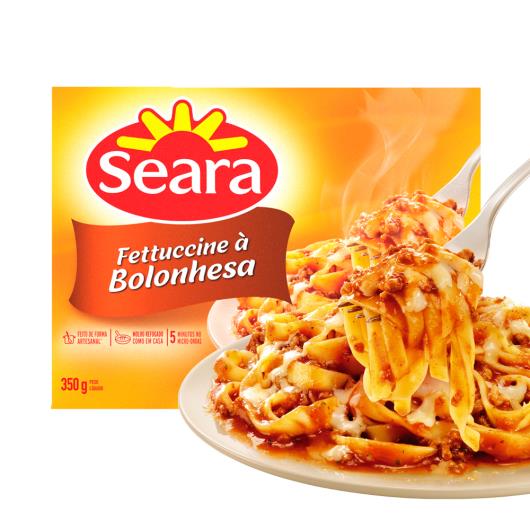 Fettuccine bolonhesa menu Gourmet Seara 350g - Imagem em destaque