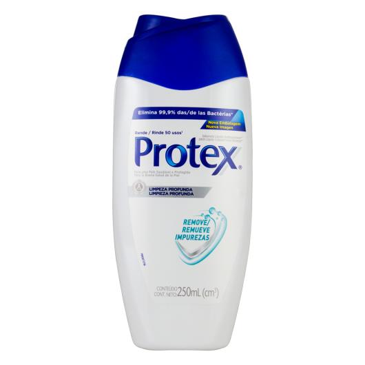 Sabonete Líquido Antibacteriano Protex Limpeza Profunda Frasco 250ml - Imagem em destaque