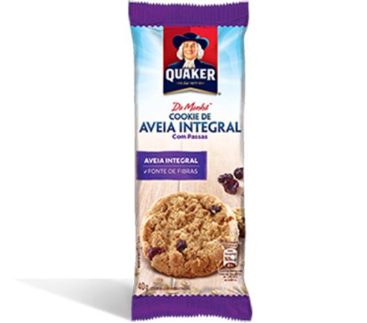 Cookie Quaker Aveia com Passas 40g - Imagem em destaque