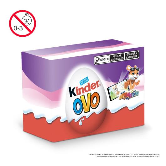 Kinder Ovo Roxo 2 unis 40g - Imagem em destaque