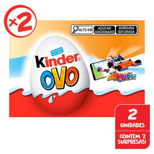 Kinder Ovo Laranja 2 unis 40g - Imagem em destaque