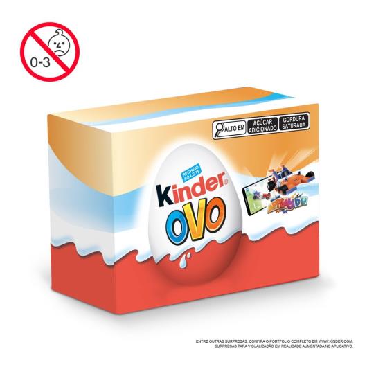 Kinder Ovo Laranja 2 unis 40g - Imagem em destaque