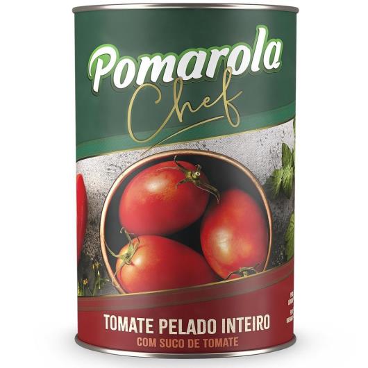 Tomate Pelado Inteiro Pomarola Chef Lata 400g - Imagem em destaque