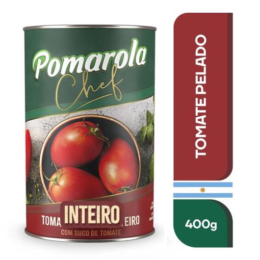 Tomate Pelado Inteiro Pomarola Chef Lata 400g - Imagem em destaque