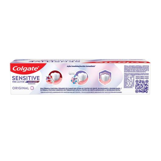 Creme Dental para Sensibilidade Original Colgate Sensitive Pro Alívio 110g - Imagem em destaque