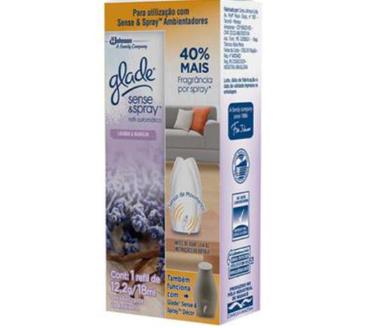 Desodorizador Glade sense spray lavanda e baunilha refil 18ml - Imagem em destaque
