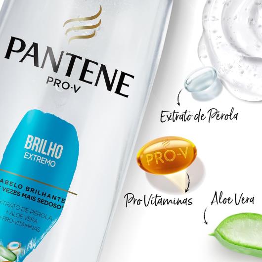 Shampoo Pantene Pro-V Brilho Extra 200ml - Imagem em destaque