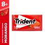 Chiclete Trident Morango 8g