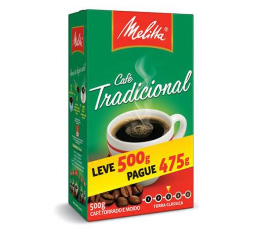 Café Melitta Tradicional Leve 500g Pague 475g - Imagem em destaque