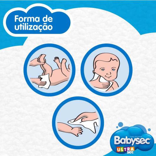 TOALHA UMEDECIDA BABYSEC GALINHA PINTADINHA ULTRAFRESH 46 UNIDS - Imagem em destaque