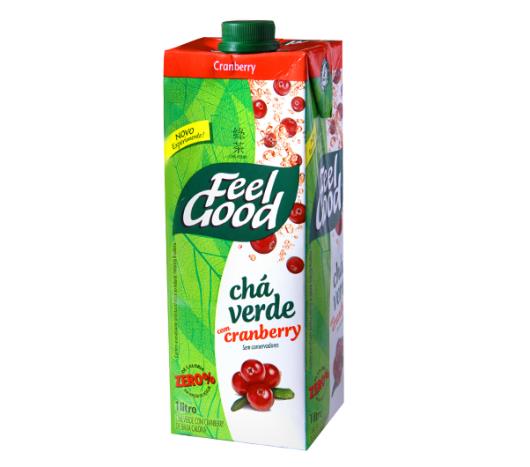 Chá Feel Good Verde com Cranberry 1L - Imagem em destaque