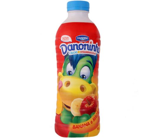 Iogurte Danoninho líquido banana e maçã 900ml - Imagem em destaque