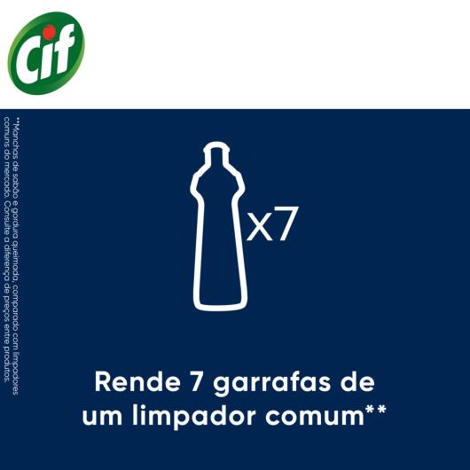 Saponáceo CIF Cremoso Limpeza Milagrosa remove 100% da sujeira 250ml - Imagem em destaque