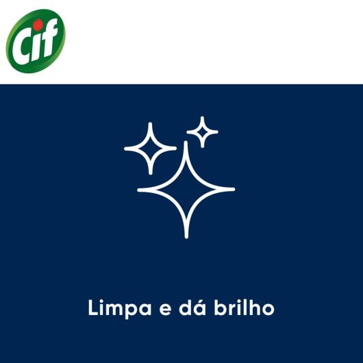 Saponáceo CIF Cremoso Limpeza Milagrosa remove 100% da sujeira 250ml - Imagem em destaque