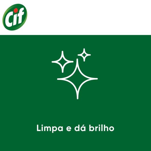 CIF Cremoso Limpeza Milagrosa produto de limpeza de casa milagroso CIF Limão remove 100% da sujeira difícil sem esforço 450 ml - Imagem em destaque