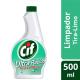 Refil Limpador CIF Ultra Rápido Tira-Limo Com Cloro 500 ML - Imagem RefilLimpadorCIFUltraRapidoBanheiroTira-LimoComCloro500mL_7891150025325_0.png em miniatúra