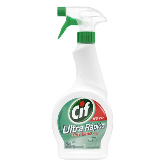 Limpador CIF Ultra Rápido Tira-Limo com Cloro 500 ML - Imagem em destaque