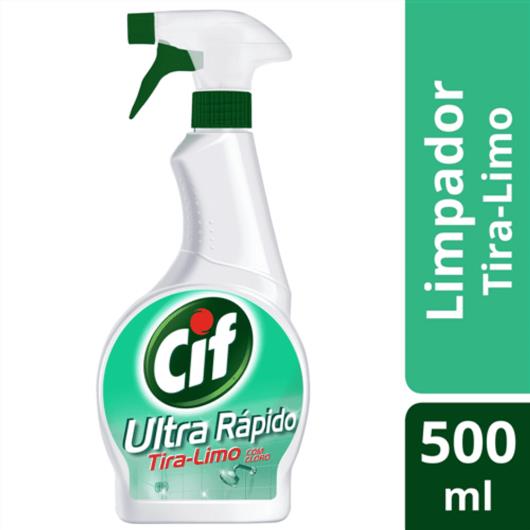 Limpador CIF Ultra Rápido Tira-Limo com Cloro 500 ML - Imagem em destaque