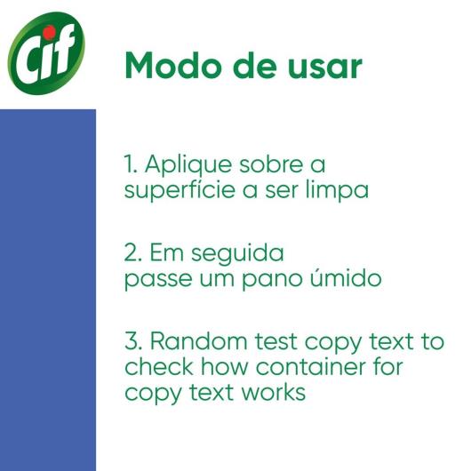Limpa-Vidros Cif Gatilho 500ml - Imagem em destaque