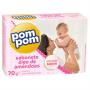 Sabonete Infantil Barra Hidratação Suave Óleo de Amêndoas Pom Pom Caixa 70g