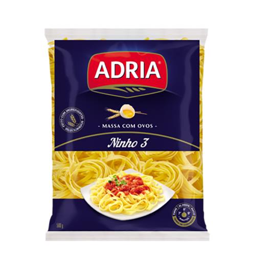 Macarrão Adria com ovos ninho 3 500g - Imagem em destaque