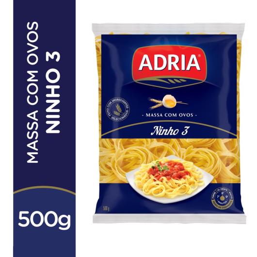 Macarrão Adria com ovos ninho 3 500g - Imagem em destaque