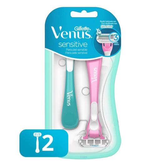 Aparelho de Depilar Gillette Venus Sensitive - 2 unidades - Imagem em destaque