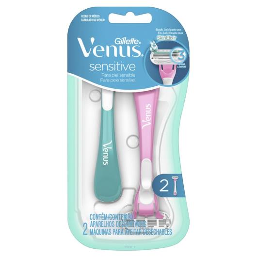 Aparelho de Depilar Gillette Venus Sensitive - 2 unidades - Imagem em destaque