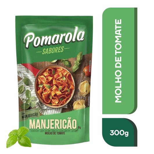 Molho de Tomate Manjericão Pomarola Sabores Sachê 300g - Imagem em destaque