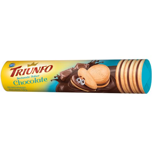 Biscoito Triunfo recheado de chocolate 120g - Imagem em destaque