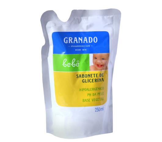 Sabonete Granado líquido bebê tradicional glicerinado refil 250ml - Imagem em destaque