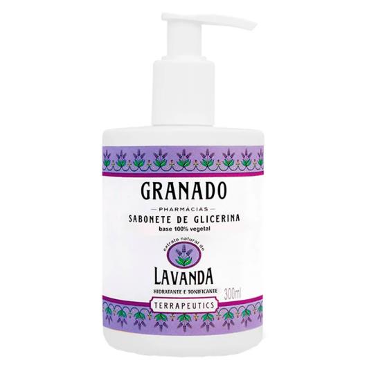 Sabonete líquido de glicerina Granado Terrapeutics Lavanda 300ml - Imagem em destaque