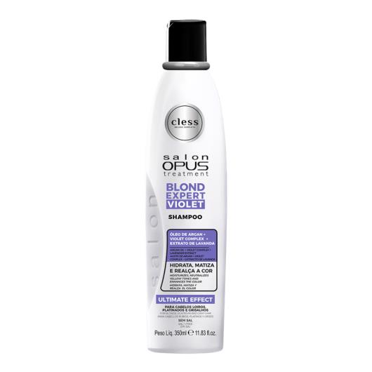 Shampoo Blond Expert Violet Salon Opus Cless 350ml - Imagem em destaque