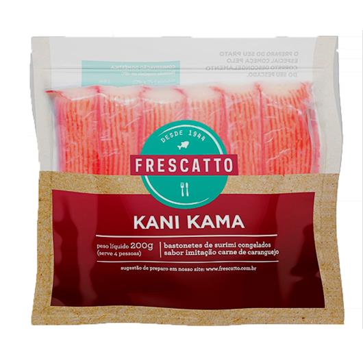 Kani Kama Frescatto bastonetes Surimi congelado 200g - Imagem em destaque