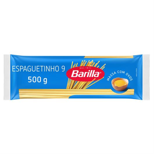 Macarrão Barilla com ovos espaguetinho n°9 500g - Imagem em destaque