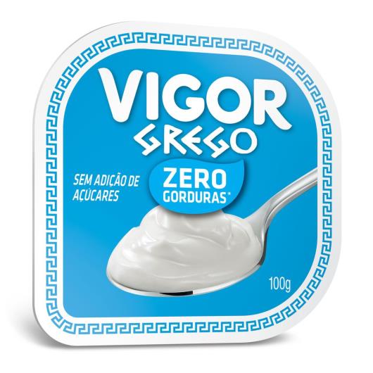 Iogurte Vigor Grego Zero Gordura Tradicional 100g - Imagem em destaque
