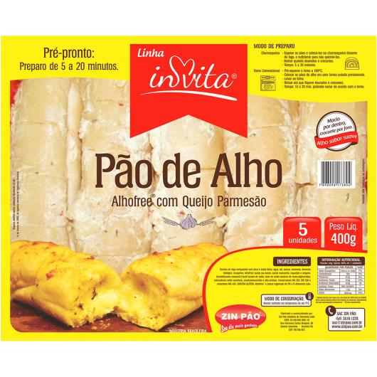 Zin Pão Linha Invita - Imagem em destaque