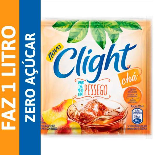 Refresco em pó Clight Tea sabor pêssego 7g - Imagem em destaque