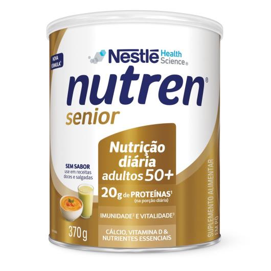 Complemento Alimentar Nutren Senior Sem Sabor 370g - Imagem em destaque