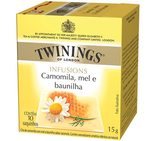 Chá Twinings de camomila, mel e baunilha  Infusions 15g - Imagem em destaque