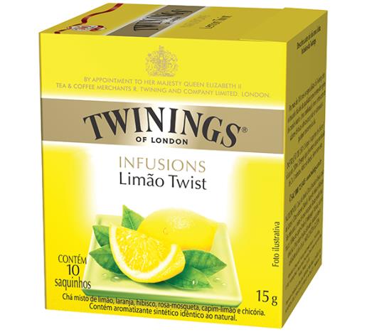 Chá Twinings de limão twist infusions 15g - Imagem em destaque