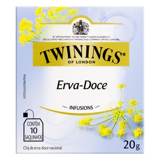 Chá Erva-Doce Twinings Infusions Caixa 20g 10 Unidades - Imagem em destaque